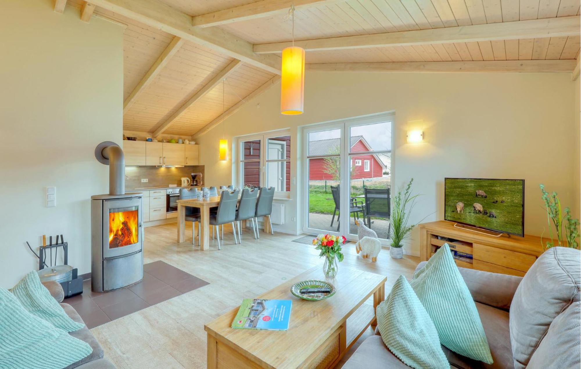 Amazing Home In Dagebuell With Wifi Bagian luar foto